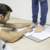 Treatment of foot pain by the podiatrist