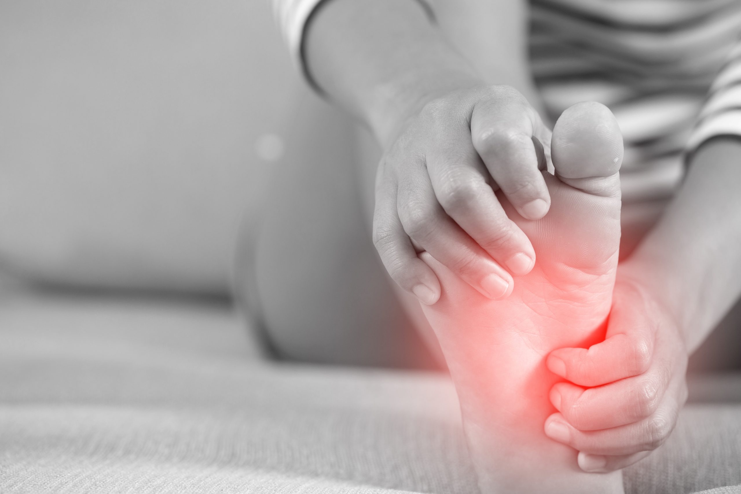 How to treat cramps under the foot