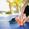 The most common foot injuries in athletes.