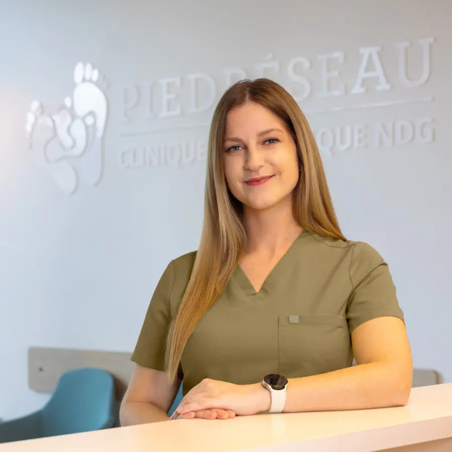 Image de : Laurie Robert, Foot Care Auxiliary Nurse